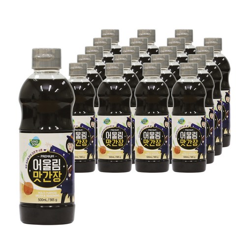 신송 어울림 맛간장, 500ml, 20개