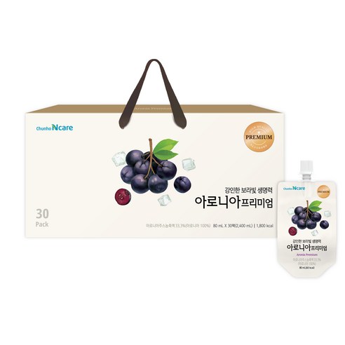 천호엔케어 아로니아즙 프리미엄, 80ml, 30개