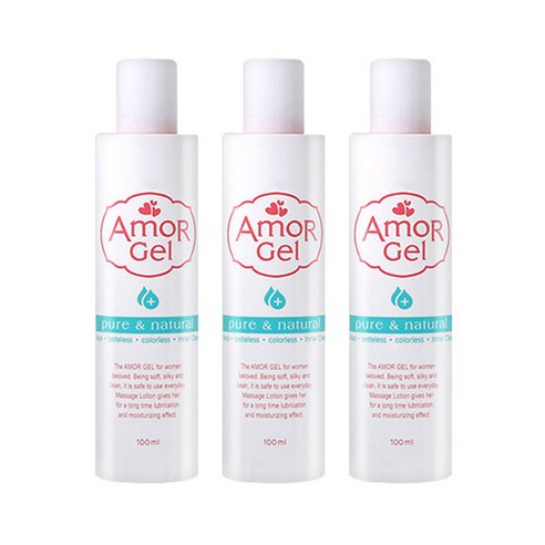 아모르젤 세정효과 젤, 100ml, 3개