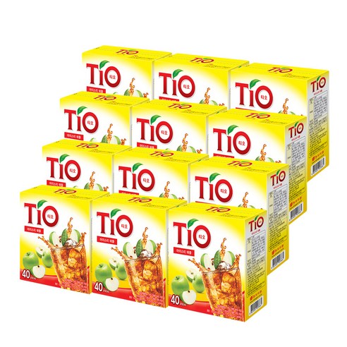 티오 아이스티 애플, 13g, 40개입, 12개