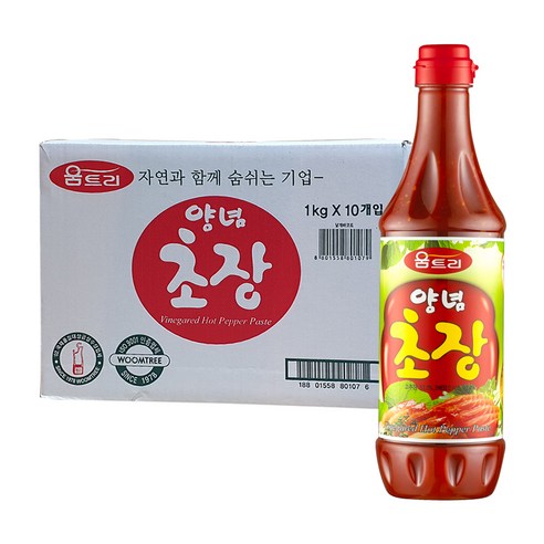 움트리 양념 초장, 1kg, 10개
