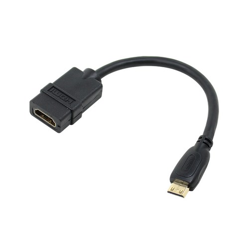 넥시 HDMI TO MINI HDMI 젠더 15cm, NX264