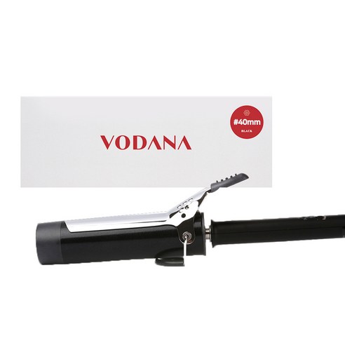 보다나 글램웨이브 봉고데기 프리볼트 40mm, VC19LBKFV, 블랙
