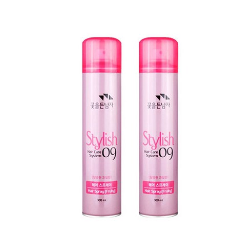 꽃을든남자 헤어스프레이 달콤한과일향, 300ml, 2개