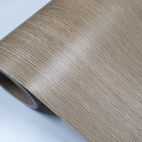 무늬목 시트지, 오크브라운, 100 x 250 cm