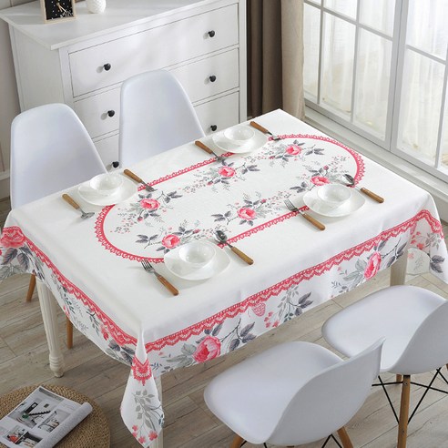 알럽홈 이네이트 가정용 테이블 식탁보, Type17, 138 x 200 cm