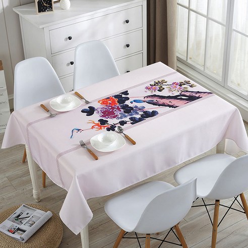 알럽홈 이네이트 가정용 테이블 식탁보, Type11, 138 x 200 cm