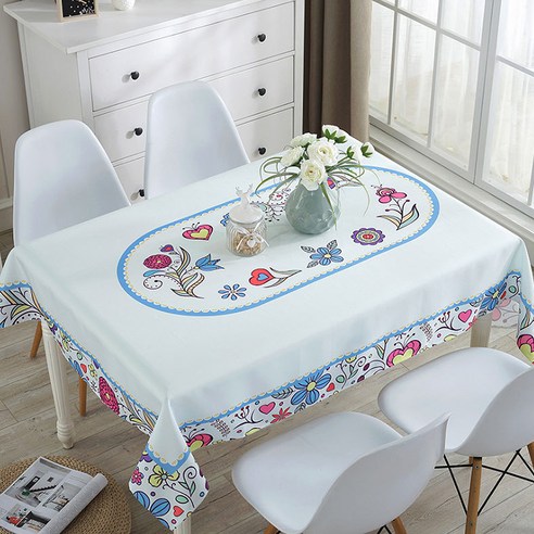 알럽홈 이네이트 가정용 테이블 식탁보, Type15, 110 x 160 cm