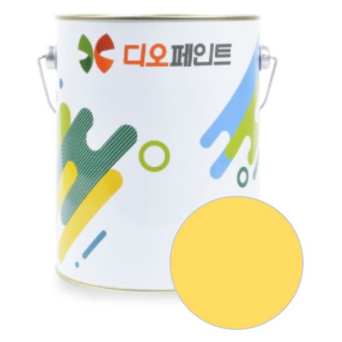 디오페인트 광택스 유광 방문 가구 페인트 4L, 스테디25