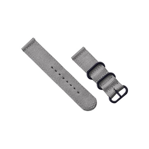 비쉐르 갤럭시S2 패브릭 스포츠 밴드 스트랩 (44mm 호환가능), 그레이, 1개