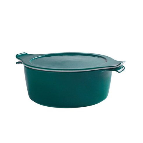 에센바흐 인덕텀 쿡앤서브 도자기 양수냄비, 16cm, turquoise