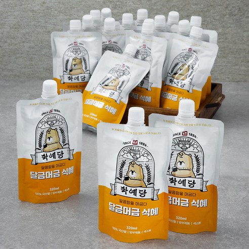 학예당 달금머금 식혜, 320ml, 24개
