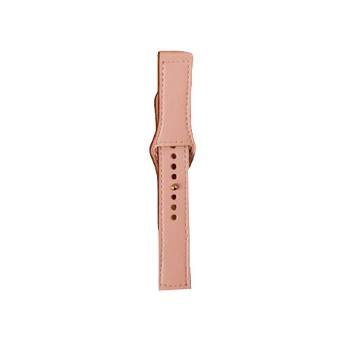 하빙 갤럭시 워치 액티브 가죽 스트랩 (40/42/44mm 호환 가능), 인디핑크, 1개