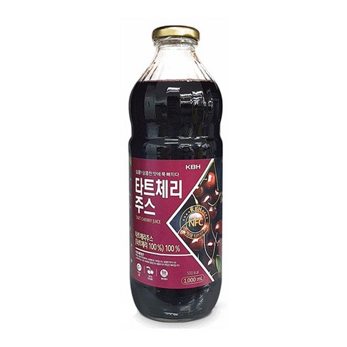 블루썬 NFC 착즙 타트체리주스, 1000ml, 1개