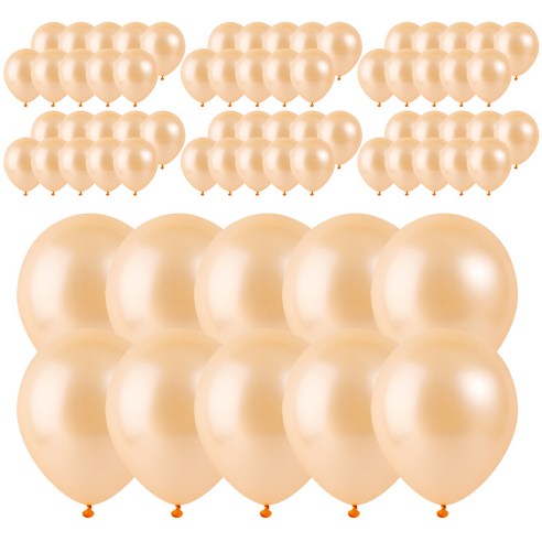 로켓풍선 30cm, 펄 피치, 200개