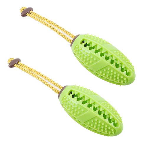 파스텔펫 강아지 고리형 노즈워크 스낵볼 11.5cm, 그린, 2개