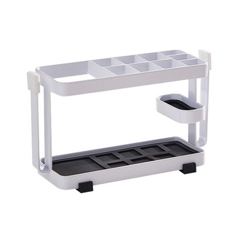 히키스 철제 칫솔 정리 트레이 아모르, White, 1개