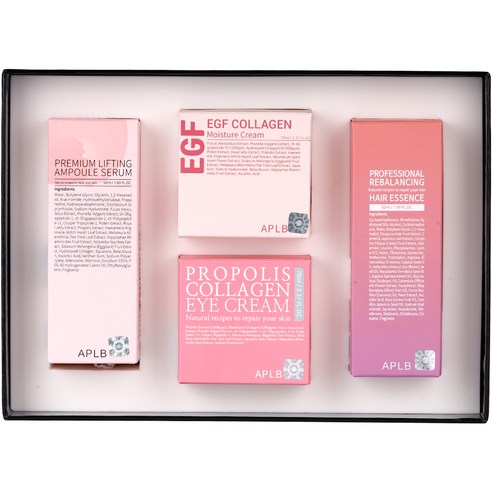 에이플비 러블리 핑크 기초 화장품 4종 세트, 1세트