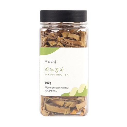 우리다움 무농약 작두콩차, 100g, 1개