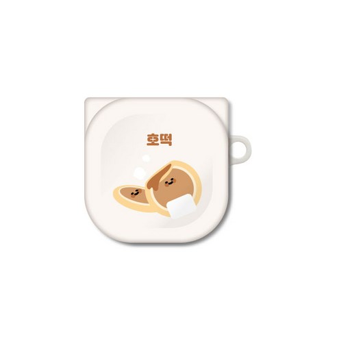 프루그나 디자인 모락모락 갤럭시 버즈 라이브 케이스, 단일상품, 호떡