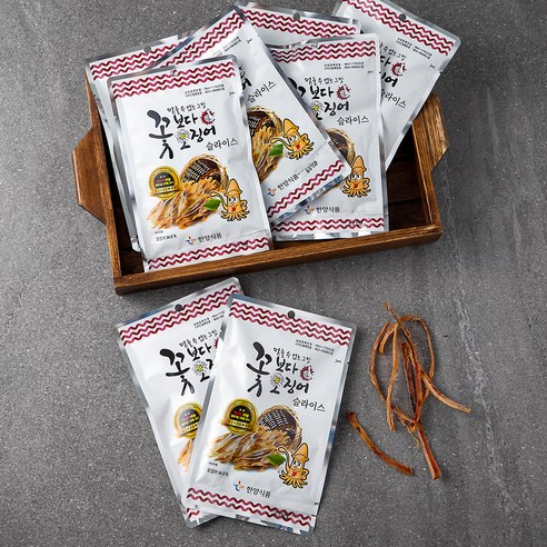 한양식품 꽃보다오징어 오리지날, 15g, 10개