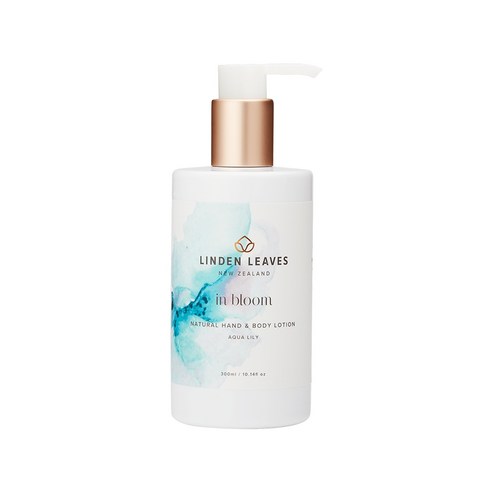 린든리브즈 인블룸 핸드 앤 바디로션 아쿠아 릴리, 300ml, 1개