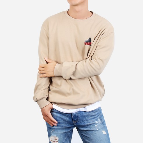 스타토리 고릴라 오버핏 맨투맨