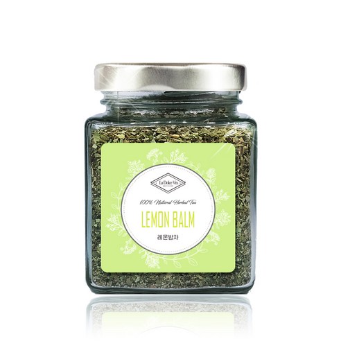 라돌체비타 유리병 티 컬렉션 레몬밤차, 45g, 1개