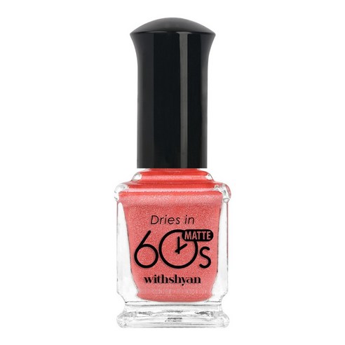 위드샨 60초 매니큐어 무광 9ml, M49 피오니, 1개