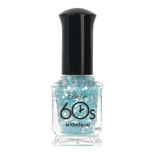 위드샨 60초 매니큐어 글리터 9ml, 1개, M17 버블버블