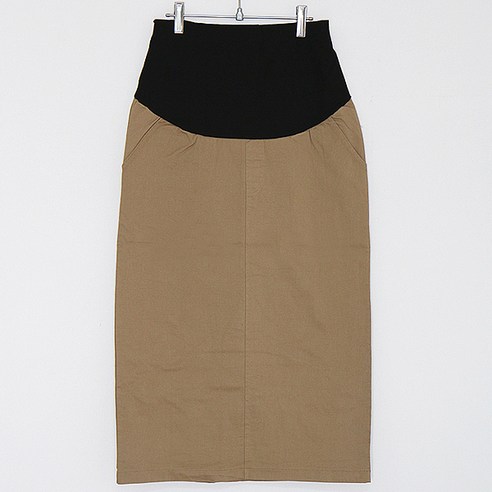 이얀 면 롱 봄가을 임부 치마