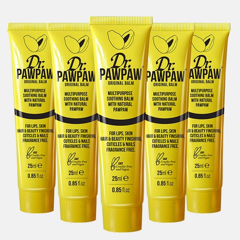 닥터포포 오리지널 립밤 25ml, 5개