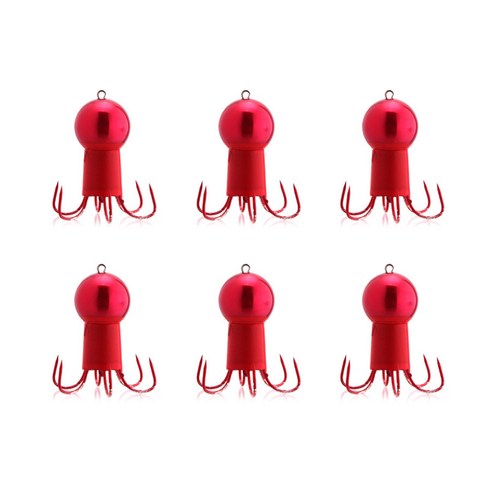 돈키호테 쭈꾸미 애자 6p, 레드, 50g