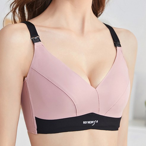 마켓A 블랙보텀라인 컬러 버클 수유브라