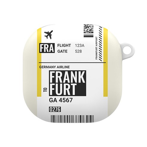 저스트포유 보딩 버즈 프로 / 라이브 / 버즈2 케이스, 로마