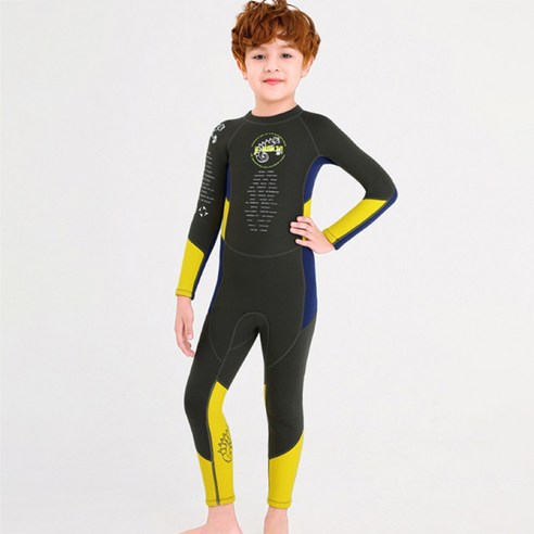 이에스 아동용 네오플랜 웻슈트 래쉬가드 두께 2.5mm