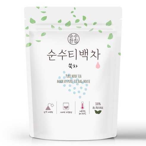 순수한집 쑥차 삼각티백, 1g, 50개입, 1개