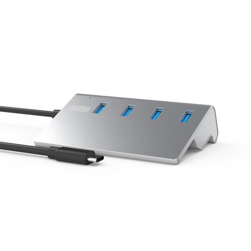 넥스트 USB 3.0 TYPE C 4 Port USB허브 NEXT-328TC, 혼합색상