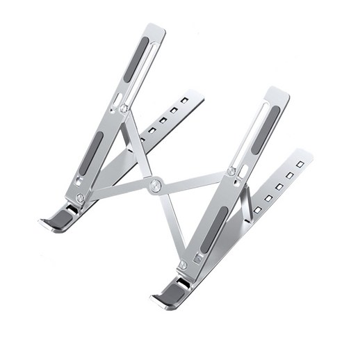 에드렛 휴대용 접이식 알루미늄 노트북 거치대 TJ-W05, 혼합색상