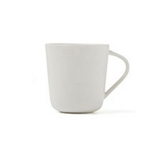 온반 도자기 머그컵 350ml, 우유빛, 1개