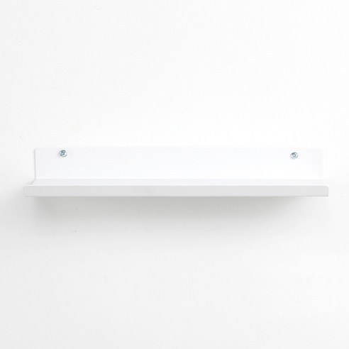 타공판 스틸선반 중 50cm + 콘크리트벽 액세서리, 1세트, 화이트(선반)