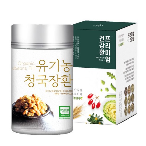 유기농마루 유기농 청국장환, 1개, 100g