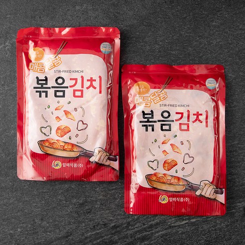 일미식품 매콤달콤 미니 볶음김치, 1kg, 1개