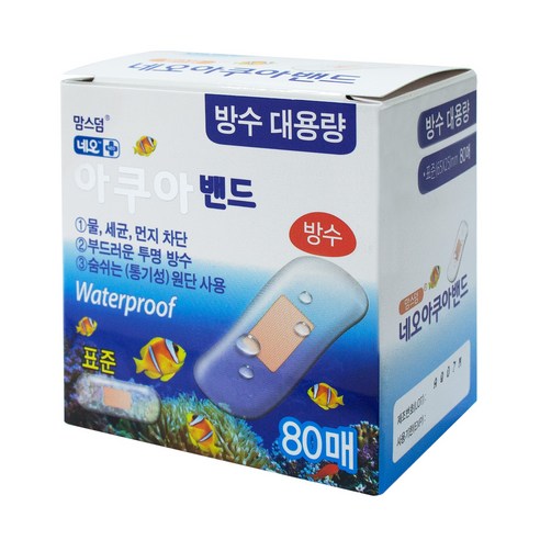 네오 맘스덤 아쿠아밴드, 80개입, 1개