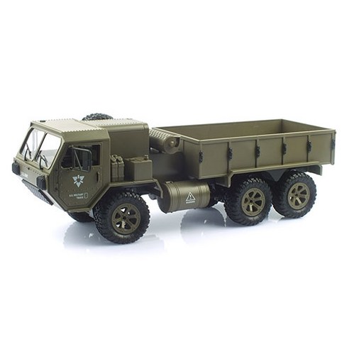2.4GHz 1/12 6WD 밀리터리 비례제어 군용 육공트럭 RC MXT840150KH, 카키