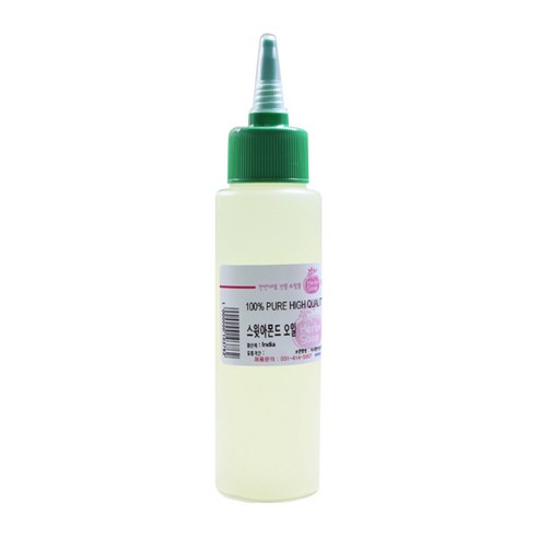 허브솝 식물성 정제 스윗아몬드 오일 220ml, 1개