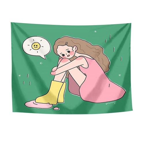 마켓A 틴에이저 소녀 태피스트리, 장마소녀