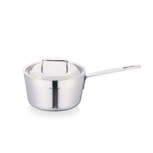 에델코첸 통3중 코니칼 편수냄비, 16cm, 미러