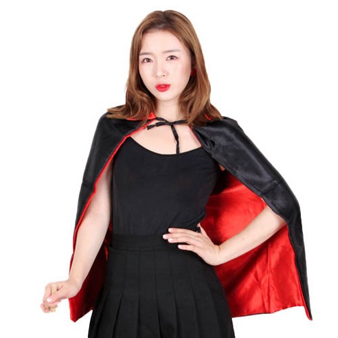 할로윈 아동 망토, 레드, 2개