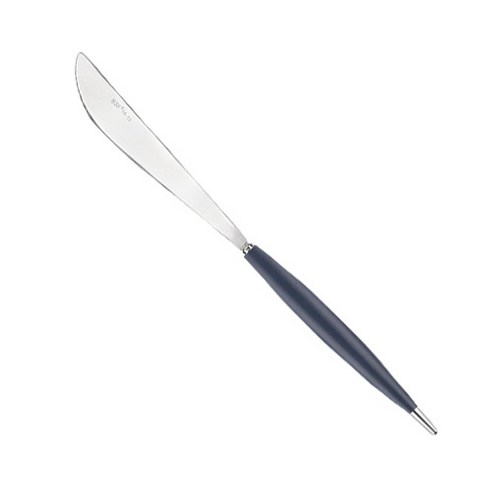 백산 국산 몽블랑 큐티 디너 나이프, 네이비, 1개